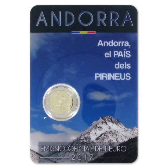 Andorre 2 Euros "Pyrénées" 2017