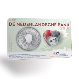 5 Euro 2014 DNB UNC Coincard