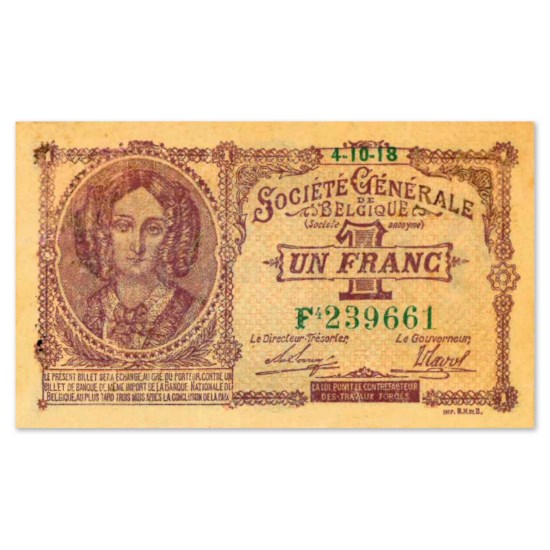 1 Franc 1918 TTB