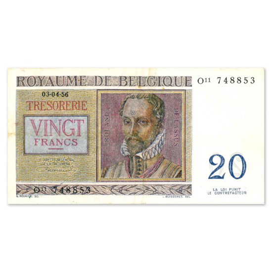 20 Francs 1950-1956 UNC