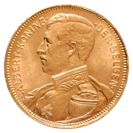 20 Francs 1914 - Albert I Sup (Or jaune)
