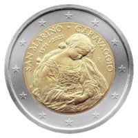 San Marino 2 Euro "Caravaggio" 2021
