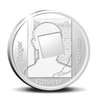 20 euromunt België 2021 ‘100 jaar Roger Raveel’ Zilver Proof