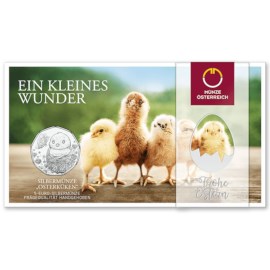 Autriche 5 euros « Pâques » 2021 BU