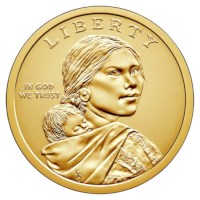 US Native American Dollar 2021 D