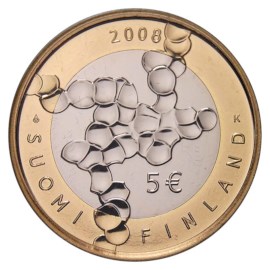 Finland 5 Euro "Wetenschap" 2008