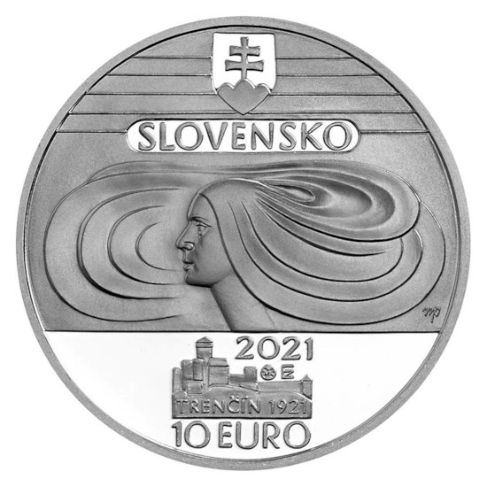 Slovakia 10 Euro "Choir" 2021