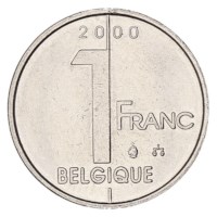 1 Frank 1994-2001 FR - Albert II UNC