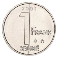 1 Frank 1994-2001 NL - Albert II UNC