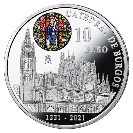 Spanje 10 Euro "Burgos" 2021