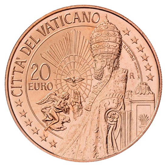 Vatican 20 euros « Saint Pierre » 2021