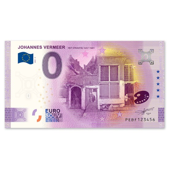 0 Euro Biljet "Het Straatje"