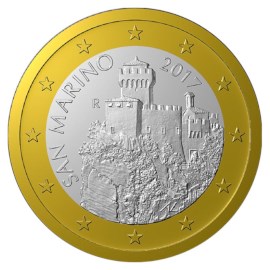 San Marino 1 Euro 2021 UNC