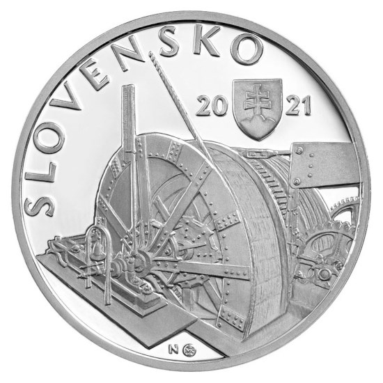 Slovaquie 10 euros « Kremnica » 2021 Argent BE