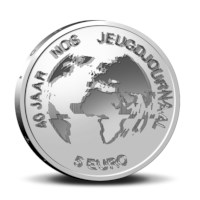 NOS Jeugdjournaal 5 Euro Coin First Day Issue