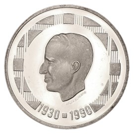 500 Francs 1990 DE - Roi Baudouin 60 ans UNC