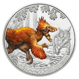Autriche 3 euros « Deinonychus » 2021