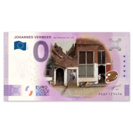 0 Euro Biljet "Het Straatje" - Kleur