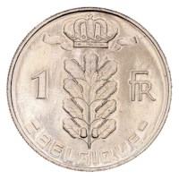 1 Franc 1975 FR - Baudouin UNC