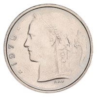 1 Franc 1975 NL - Baudouin UNC