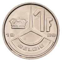1 Franc 1989-1993 NL - Baudouin UNC