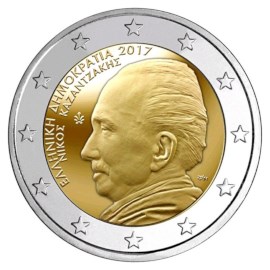 Grèce 2 euros "Kazantzakis" 2017