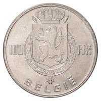 100 Frank 1948-1951 NL - Vier Koningen 