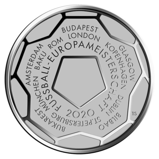 Allemagne 20 euros « Championnat d'Europe de Football » 2020