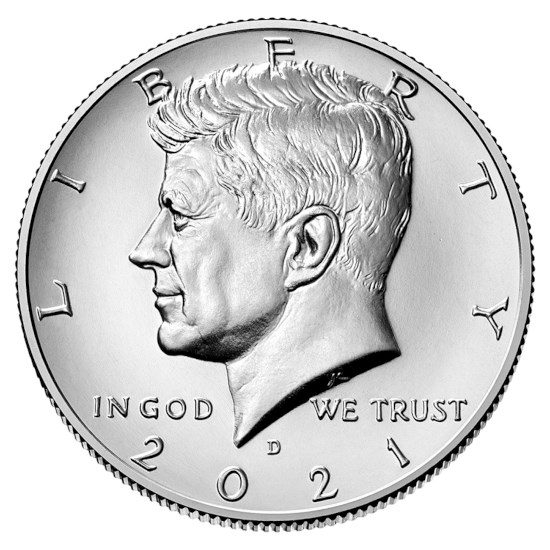 US Half Dollar "Kennedy" 2021 D