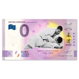 0 Euro Biljet "Anton Geesink" - Kleur