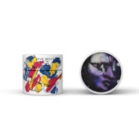 Herman Brood Medal Silver 1 Ounce with Colour