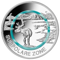 Duitsland 5 x 5 Euro "Subpolaire Zone" 2020 Proof