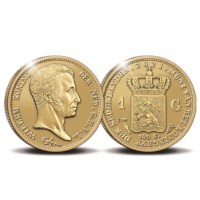 Officiële Herslag: Gulden 2021 Goud 1 ounce - Pastoe editie