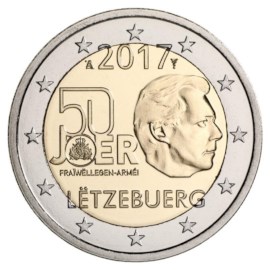 Luxembourg 2 euros « Army » 2017