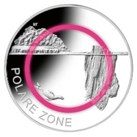 Duitsland 5 x 5 Euro "Polaire Zone" 2021 Proof