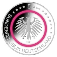Allemagne 5 euros « Zone Polaire » 2021 UNC