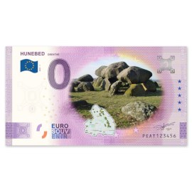 0 Euro Biljet "Hunebed - Drenthe" Kleur