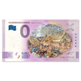 0 Euro Biljet "Hunebedbouwers" - Kleur