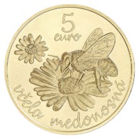 Slowakije 5 Euro "Honingbij" 2021