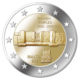 Malte 2 euros « Tarxien » 2021