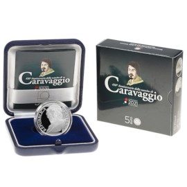 Italië 5 Euro "Caravaggio" 2021