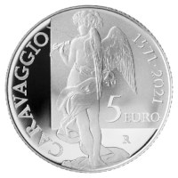 Italie 5 euros « Le Caravage » 2021