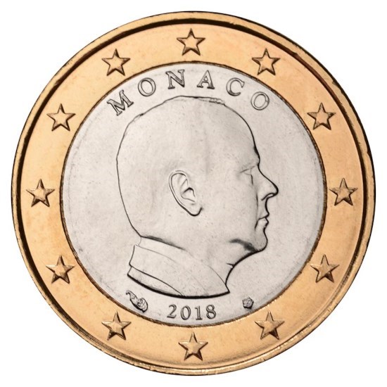 Monaco 1 Euro 2018 UNC