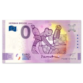 0 Euro Biljet "Herman Brood - Fishing"