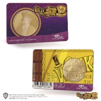 Willy Wonka & the Chocolate Factory Medal in Coincard