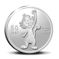 50 jaar Loeki de Leeuw penning Zilver 1 ounce