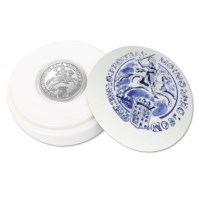 Official Restrike: Ducaton 2022 "Silver Rider" 2 Ounce - Royal Delft Edition