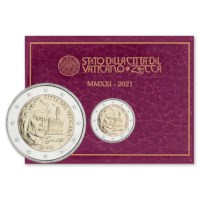Vatican 2 Euro "Dante" 2021 BU