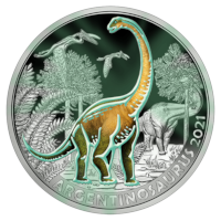 Oostenrijk 3 Euro "Argentinosaurus" 2021