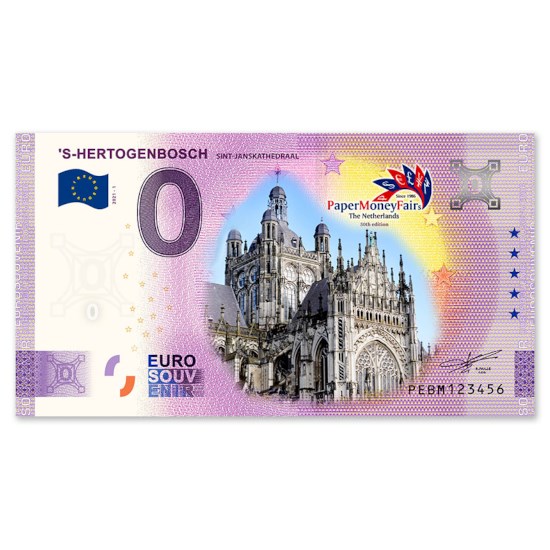 0 Euro Biljet "'s-Hertogenbosch" - Kleur